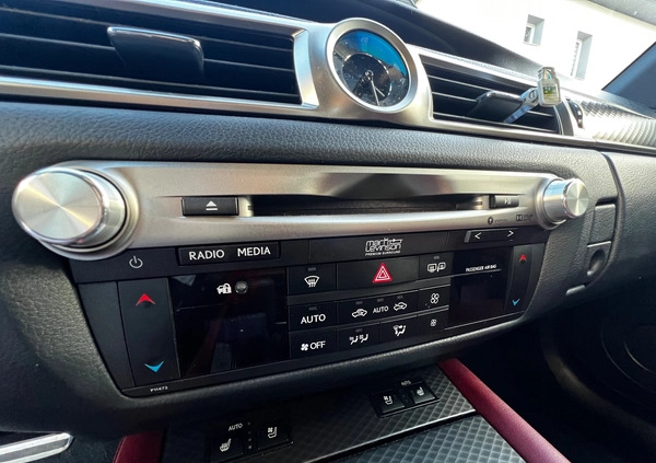 Lexus GS cena 115000 przebieg: 161000, rok produkcji 2016 z Białystok małe 46